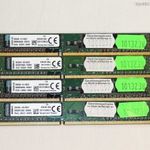 Kingston KVR16N11S8/4 16GB (4x4GB) DDR3, 1600 MHz PC memória / 1 Ft-ról liciten fotó