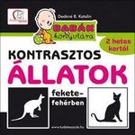 Kontrasztos állatok fekete-fehérben fotó