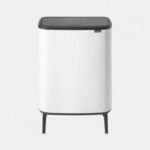 Brabantia Patentos szemetes 2 x 30 literes White Bo Touch Bin 130601 fotó