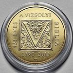 2015. 2000 Forint 425 Éves a Vizsolyi Biblia emlékérme BU AE248 fotó