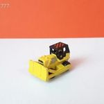 Eredeti Galoob 1987 Micro Machines Bulldozer munkagép autó !! fotó