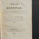 IRODALMI AREOPAG, 1844. 2.sz - Nagy Ignáczról is!! fotó