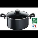 Tefal G2554672 nyeles lábas 5, 2 L Kör Fekete (G2554672) fotó