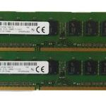 Micron 16GB (2x8GB) DDR3 1600MHz ECC memória fotó