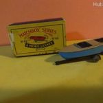 Régi Matchbox Meteor Sports Boat hiányos doboz ráfestés a csónakra =C4= fotó