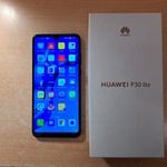 Huawei P30 lite 4/128GB Dual Független Újszerű Fekete Garis ! fotó