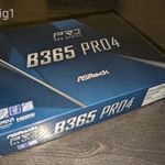 Félgép! Asrock B365 PRO4 alaplap GAR 12.16-ig, Intel i3-9100F, 2x8GB HyperX DDR4 2400MHz CL15 KIT fotó