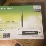 Tp-link Router Tl-wr741nd - WIRELESS ROUTER - KOMPLETT DOBOZOS - KEVESET HASZNÁLT fotó