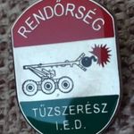 Tűzszerész jelvény I. E. D. Rendőrség V1281 fotó