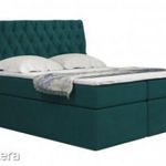 Vendel boxspring ágyneműtartós kárpitozott bonellrugós matracos franciaágy 160x200 - MLBR39526 fotó