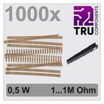 TRU COMPONENTS TC-12888492 T22P106 Szénréteg ellenállás készlet Axiális kivezetéssel 0.5 W 0.05 %... fotó