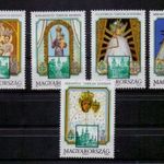 1991 Magyarországi Mária kegyhelyek, postatiszta bélyegsor kat (MPIK 2018): 450 Ft fotó