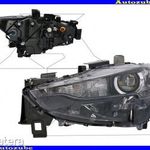 MAZDA CX-5 2016.11-2021.10 /KF/ Fényszóró bal LED-W21/5W-WY21W motorral {TYC} fotó