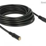 DeLock Extension Cable Audio Stereo Jack 3.5 mm male / female IPhone 4 pin 5m 84669 fotó