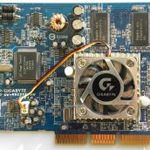 GIGABYTE ATI RADEON 9250 128MB AGP 2X-4X-8X fotó