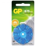 GP Batteries Hallókészülék elem ZA 675 1.4 V 6 db Cink-levegő PR44 fotó