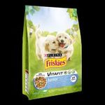 FRISKIES Junior Csirkével, zöldségekkel és tejjel száraz kutyaeledel 500g fotó