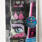 Monster High óra gyerekóra gyerek karóra 5 funkciós digitális bontatlan csomagolásban régebbi fotó