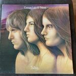 Emerson, Lake & Palmer - Trilogy - régi angol UK vinyl LP bakelit gatefold lemez: EX, borító: VG+ fotó