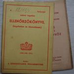 Légo. légoltalmi és tűzrendészeti ellenőrzőkönyv, Bp.XIII. ker. ingatlan, 1938 fotó