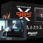 Wayteq x985BT 5" 8GB Bluetooth Térkép Nélkül WX985BT Tablet, Navigáció, E-book GPS fotó