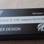 USB-s külső ház WWAN (LTE) kártyához fotó