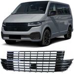 VW Volkswagen Transporter T6.1 2019-től lakkozott fekete hűtőrács fotó