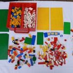 Lego Basic 365-2 készlet hiánytalan dobozzal +320-1 és 525-1 készet elemei+elemek+ajándék 2 alaplap fotó