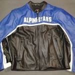 ALPINESTARS PROTEKTOROS FÉRFI MOTOROS BŐRDZSEKI, BŐRKABÁT /XL/MELLBŐSÉG: 65 CM. NAGY MÉRET!!! fotó