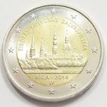 Lettország, 2 euro 2014 - Riga - Európa kulturális fővárosa aUNC+ fotó