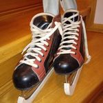 Bőr retro hockey korcsolya 42-es fotó