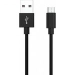 Ansmann USB kábel USB 2.0 USB-A dugó, USB mikro B dugó 1.20 m Fekete Alumínium dugó, TPE köpeny 1... fotó