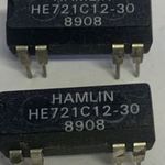 2db MINIATŰR DIL IC TOKOS HAMLIN RELÉ EGYÜTT 12V 1001b fotó