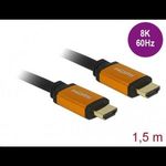 Delock Ultra nagy sebességű HDMI kábel 48 Gbps 8K 60 Hz 1, 5 m /85728/ (delock-85728) fotó