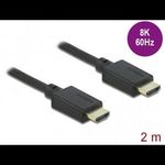 Delock 85388 8K HDMI kábel 2m (de85388) fotó