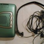 Hauser W-203 hordozható rádió-kazettás magnó, Walkman, Retró! fotó