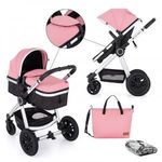 Petite&Mars Kombinált babakocsi, 2in 1 Grand II, Platinum Pink fotó