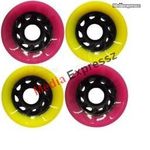 Powerslide Juicy Susi - Shady Lady 60x45mm / 78A yellow/pink 4 db fotó