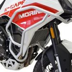 Bukócső HEED MOTO MORINI X-CAPE 650 - felső, ezüst fotó