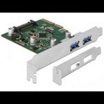 DeLock 2x USB 3.1 Gen 2 bővítő kártya PCI-E (90298) (delock90298) fotó