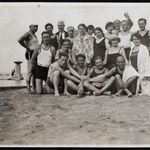 Balaton, Siófok, családi nyaralás, fürdőruha, strand, helytörténet, 1929. június 16. 1920-as évek... fotó