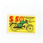 1976 SIMSON S 50 Ein Spitzenmodell - ausgezeichnet mit Messegold 1974 kártyanaptár fotó