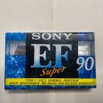 SONY EF SUPER 90 NORMAL Magnó Kazetta. Originált ! fotó