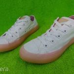 CONVERSE AS fehér-pink kislány tornacipő 31, 5-es ÚJSZERŰ!!! fotó