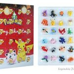 24 db-os Pokemon Adventi Kalendárium naptár figura szett fotó