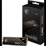 MSI SPATIUM M470 M.2 1 TB PCI Express 4.0 3D NAND NVMe (S78-440L420-P83) fotó