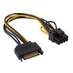 Akyga SATA / PCI-Express 6+2-pin adapter (AK-CA-80) (AK-CA-80) fotó