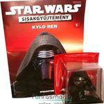 Star Wars Sisak Gyűjtemény - 1: 5 Kylo Ren sith sisak / maszk mini szobor és ismertető magazin - Csil fotó