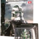 Star Wars Sisak Gyűjtemény - 1: 5 TIE Clone Captain Gree Parancsnok klón sisak mini szobor és ismerte fotó