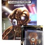 Star Wars Sisak Gyűjtemény - 1: 5 Zuckuss rovarszerű fejvadász mini szobor és ismertető magazin - Csi fotó